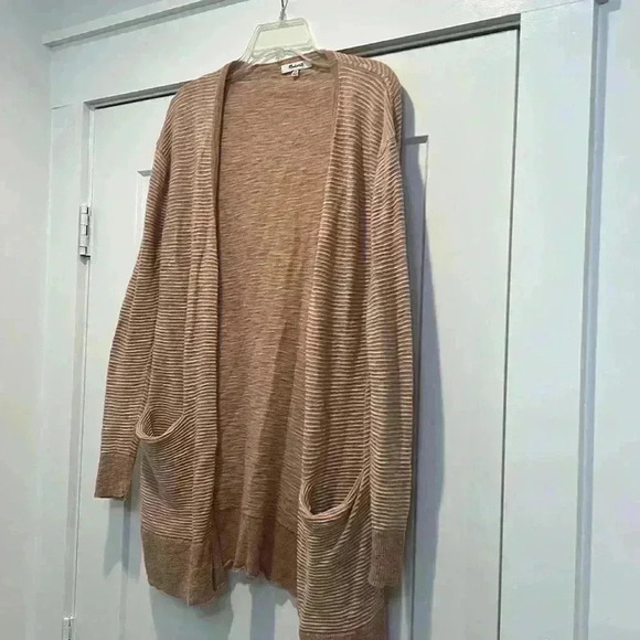 Madewell rose gold pink cardigan size XXS. In great condition! - Picture 2 of 6